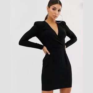 French Connection plunging neckline perfect LBD